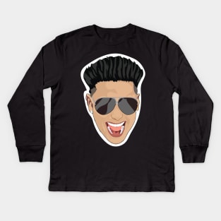 Pauly D Kids Long Sleeve T-Shirt